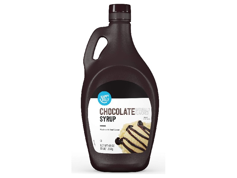 chocolate syrup packaging design