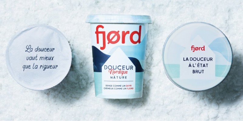 yogurt cup packaging design