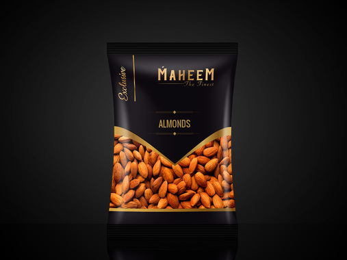 almond packaging design