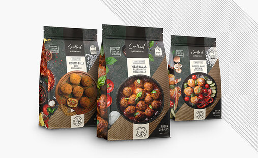 meat ball packaging design