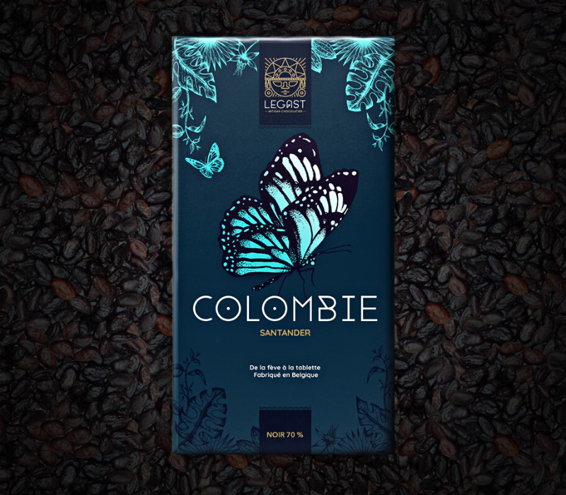 chocolate wrapper packaging design