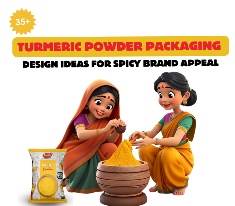 Turmeric Powder Packaging Design | 35+ Best Ideas for Your Brand