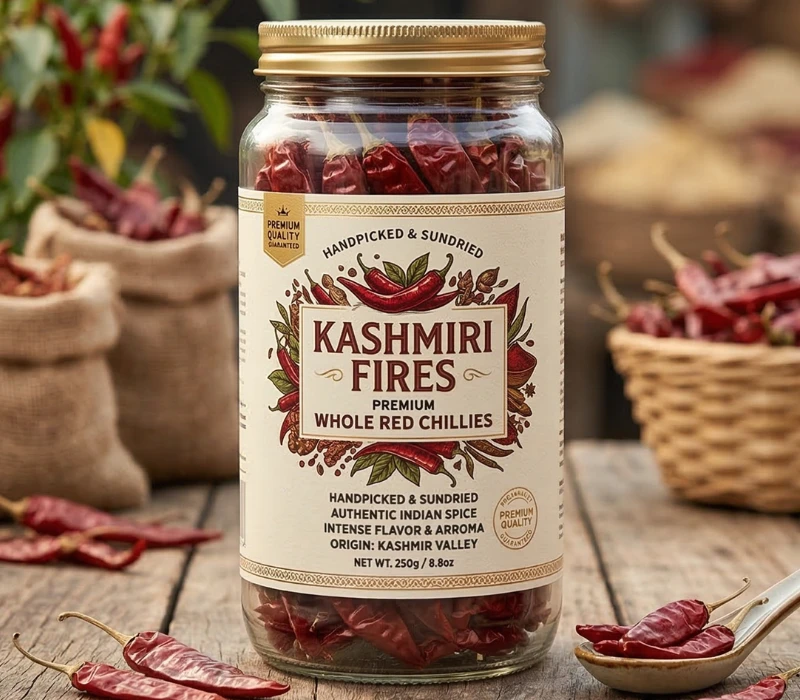 Red chilli packaging