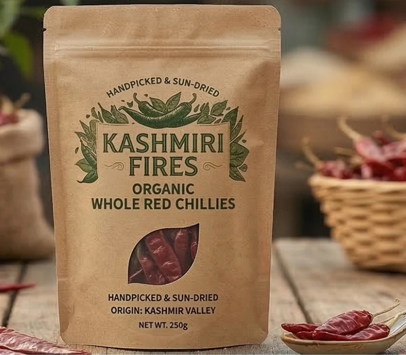 Red chilli packaging