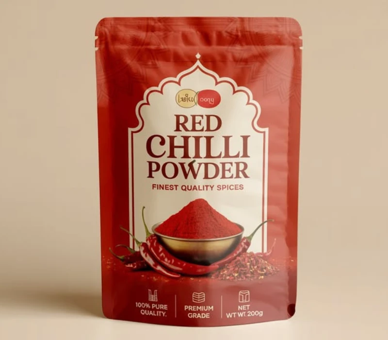 Red chilli packaging