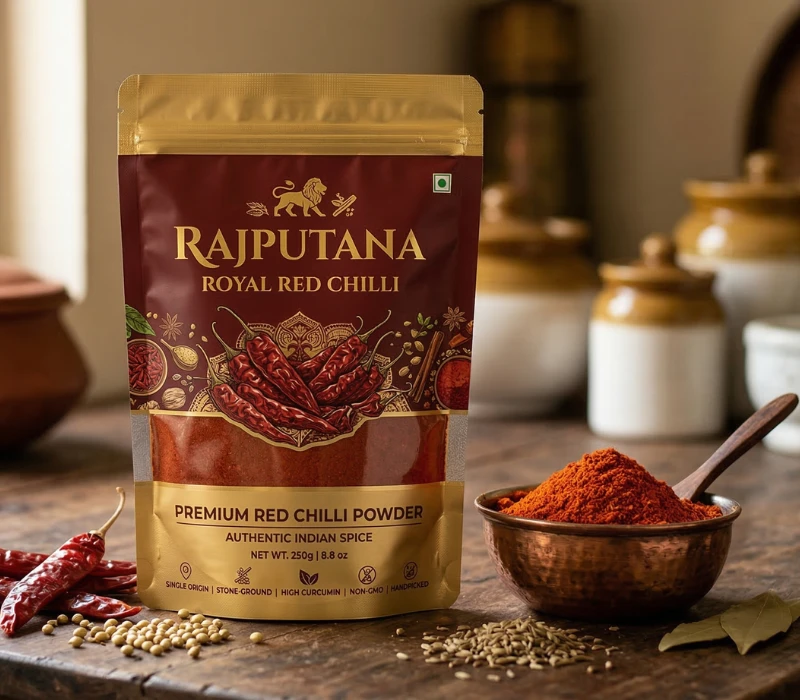 Red chilli packaging