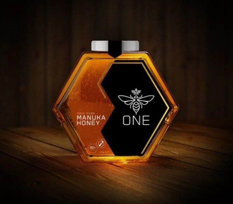 Honey label design
