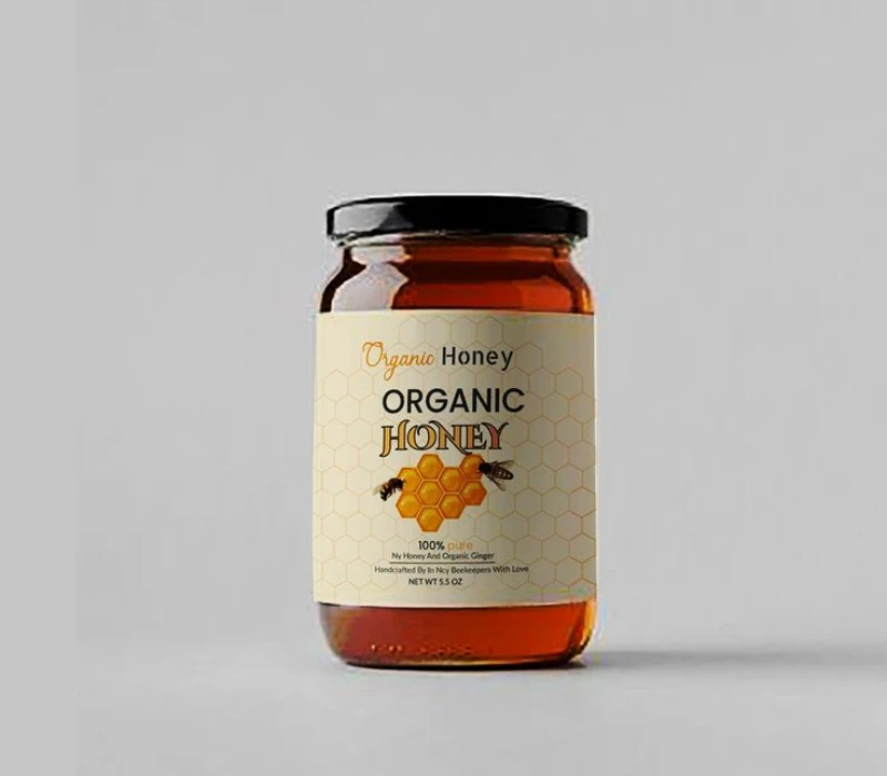 Honey label design