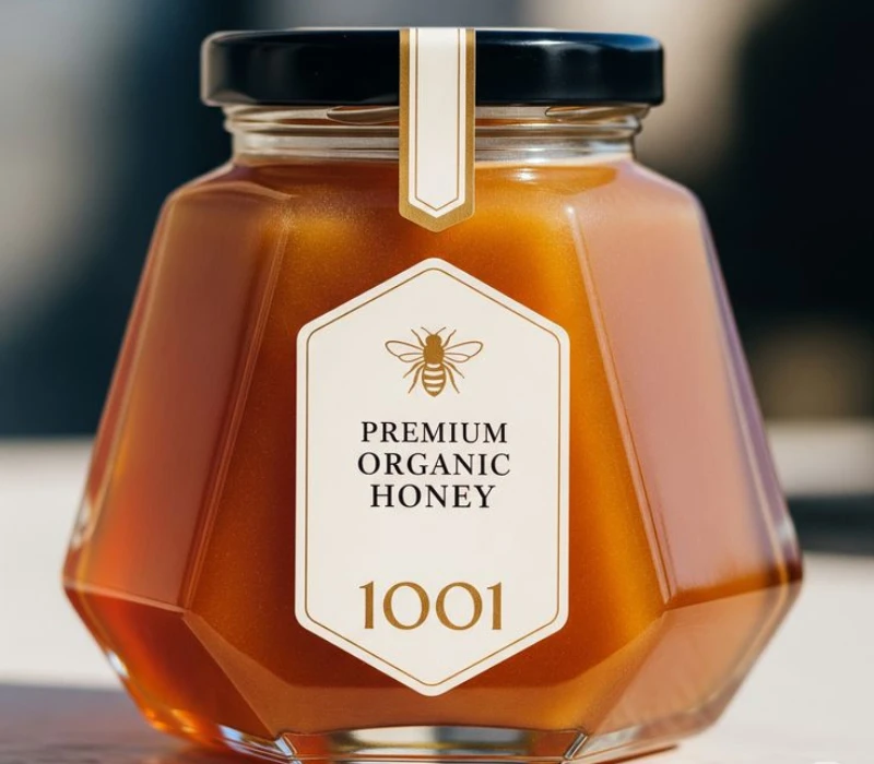 Honey label design