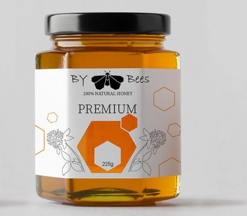Honey label design
