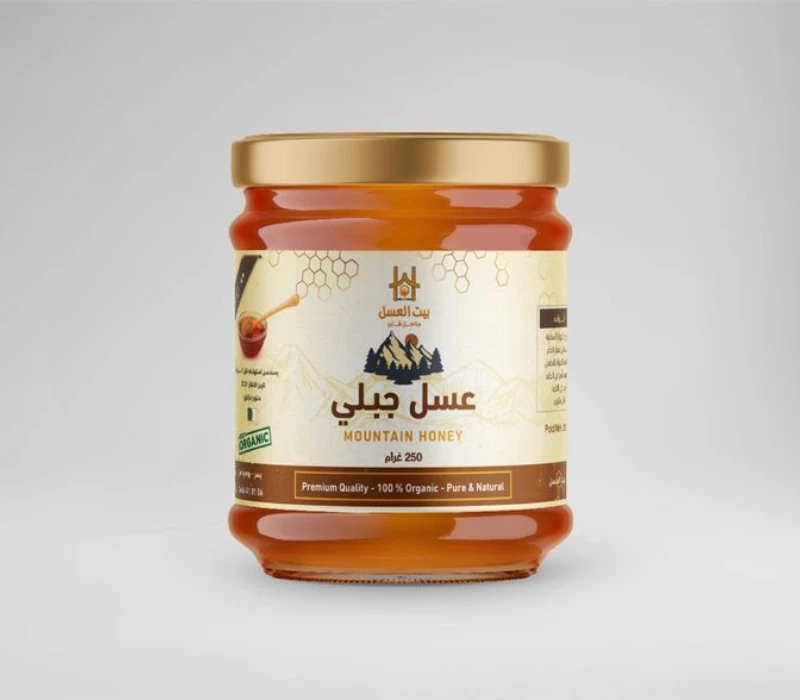 Honey label design
