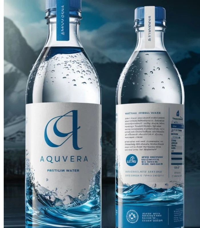 water bottle Packaging Design