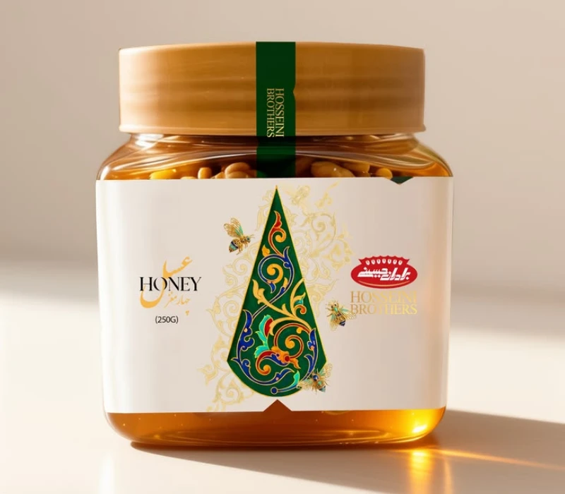 Honey label design