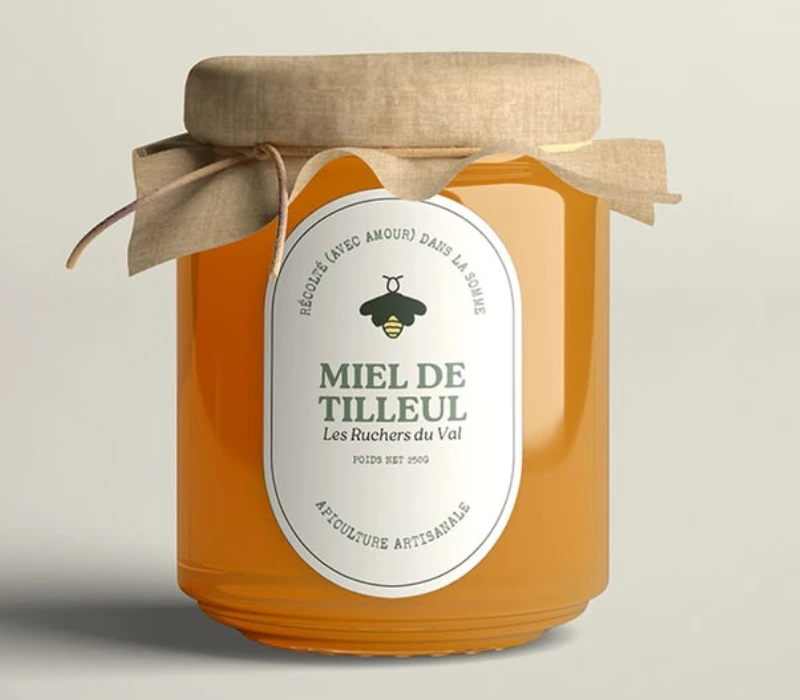 Honey label design