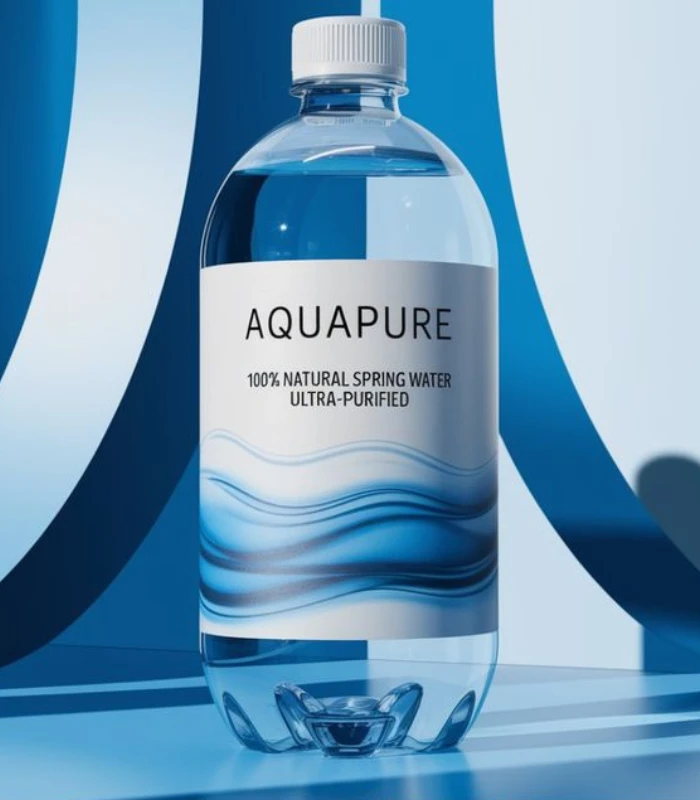 water bottle Packaging Design