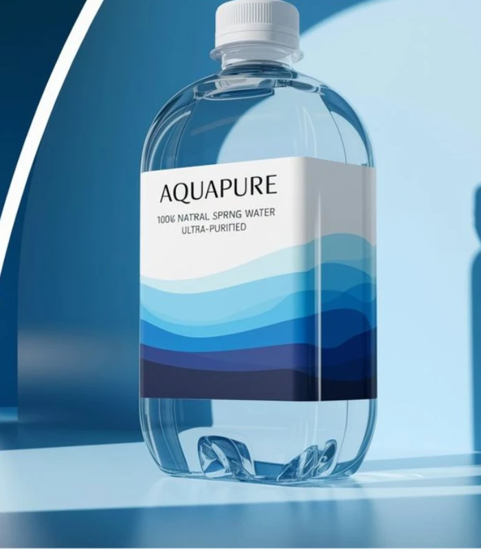water bottle Packaging Design
