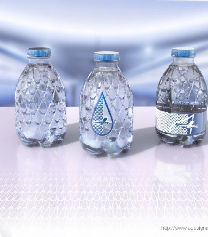 water bottle Packaging Design