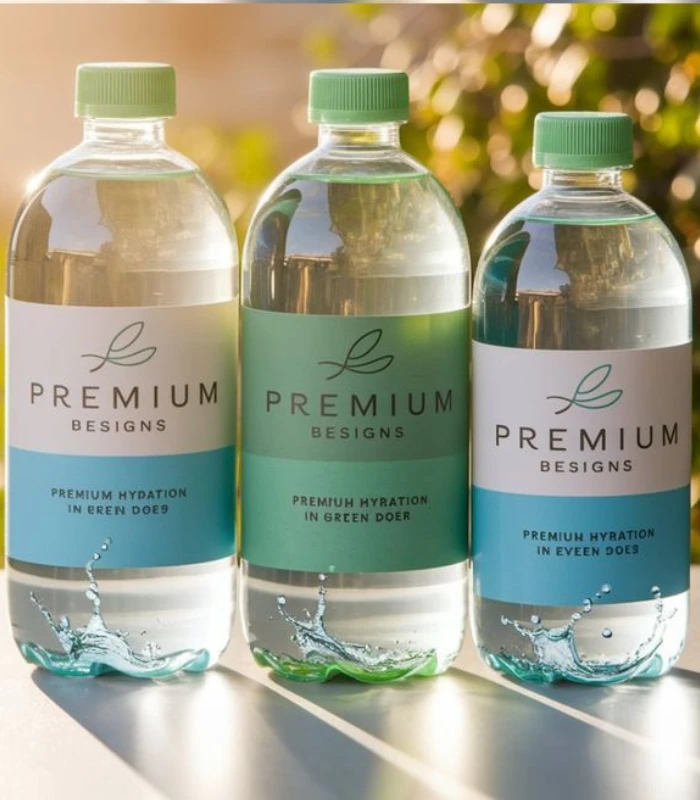 water bottle Packaging Design
