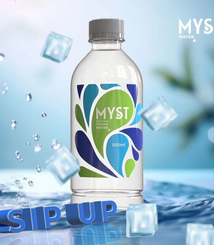 water bottle Packaging Design