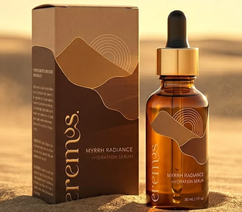 serum packaging design