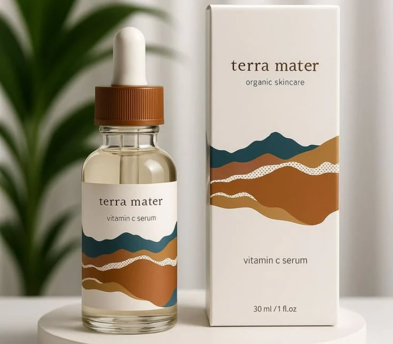 serum packaging design