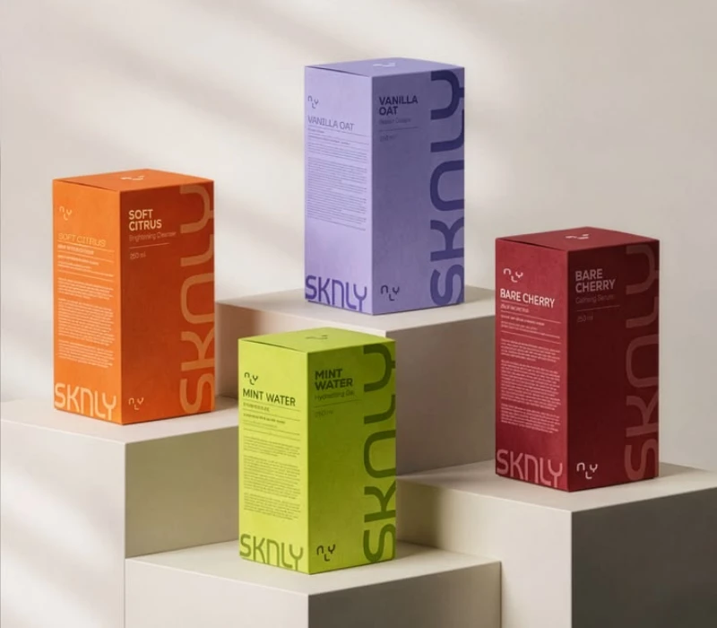 Moisturizer packaging design