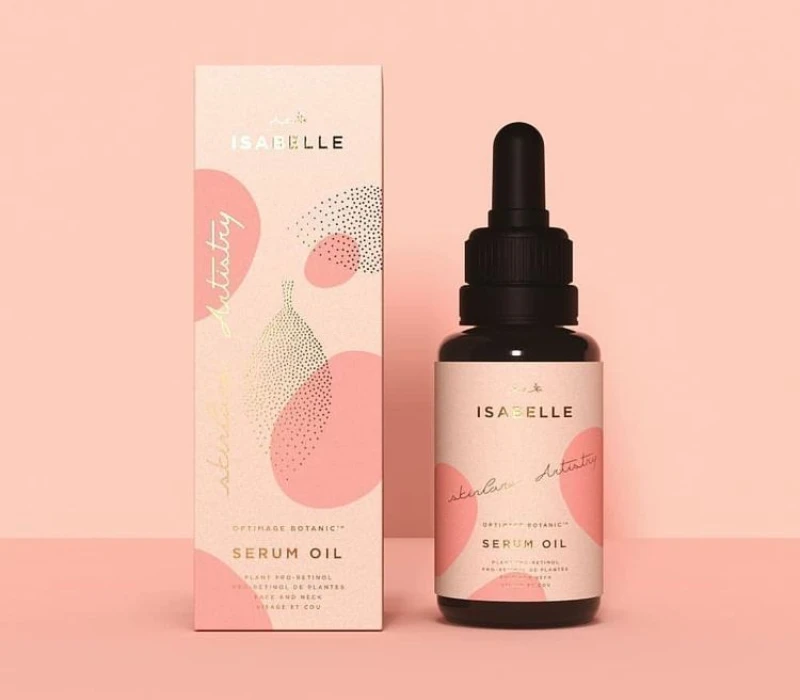 serum packaging design
