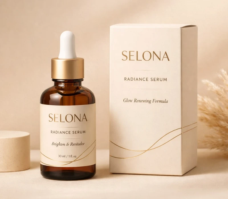 serum packaging design