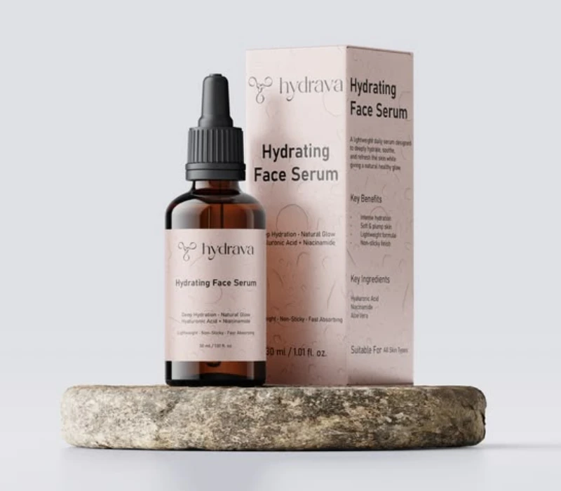 serum packaging design
