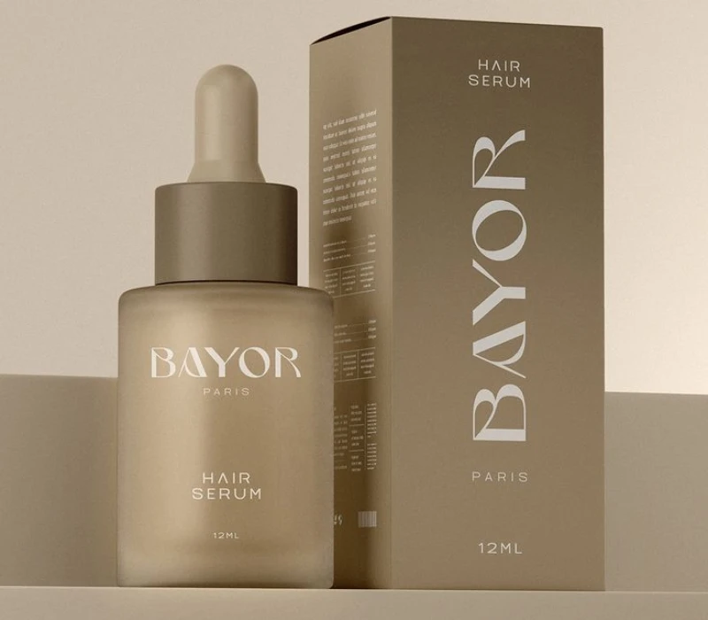 serum packaging design