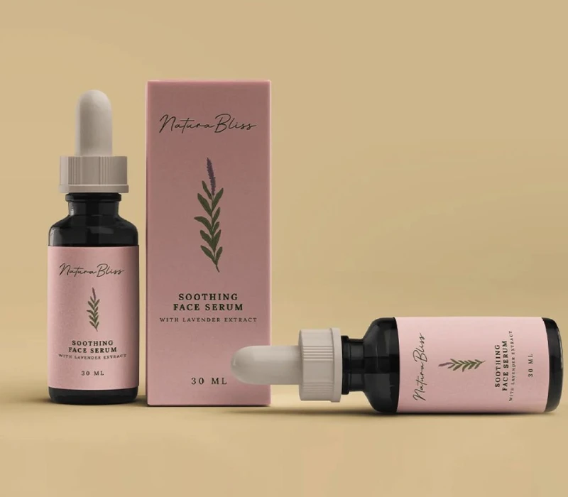 serum packaging design