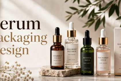 serum packaging design