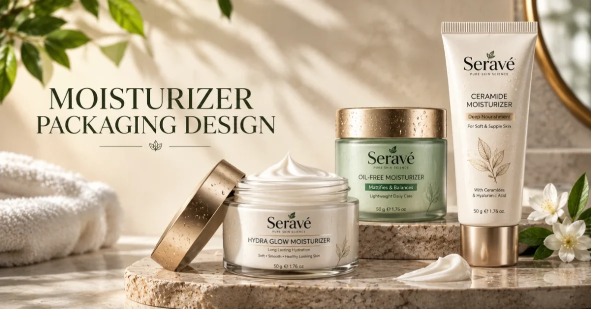 moisturizer packaging design